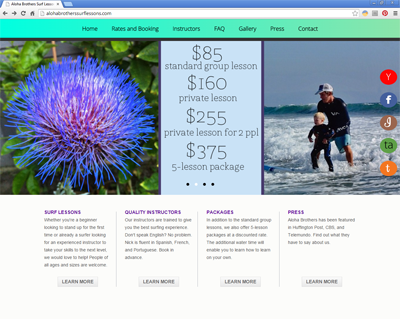 Aloha Brothers Surf Lessons